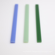 TYGLASS Wholesale Mint Green best price function crystal borosilicate glass Rectangle rod from china